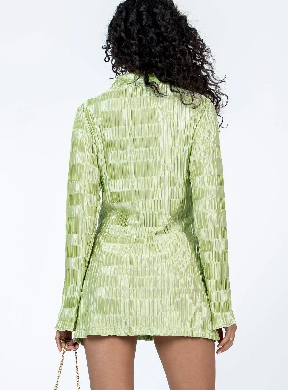 Lila Shirt Dress Green