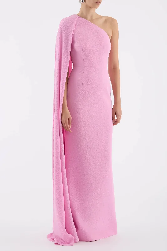 Odetta One Shoulder Gown