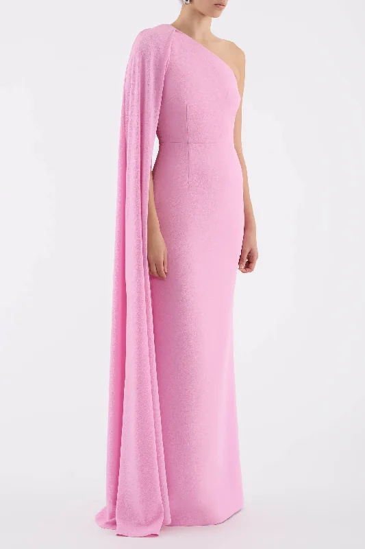 Odetta One Shoulder Gown