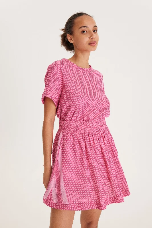 SUMMERY COPENHAGEN SKIRT - FUCHSIA ROSE