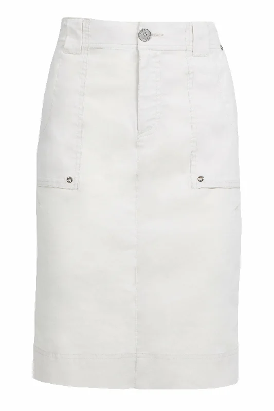 VERGE ACROBAT LEGION SKIRT - WHITE