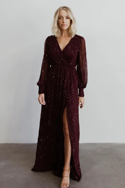 Abigail Sparkle Gown | Mulberry