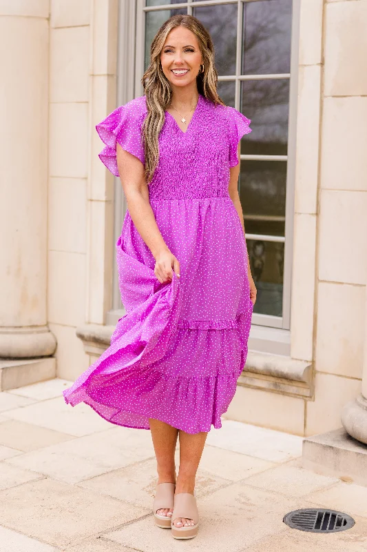 Dreaming About You And Me Dress, Purple