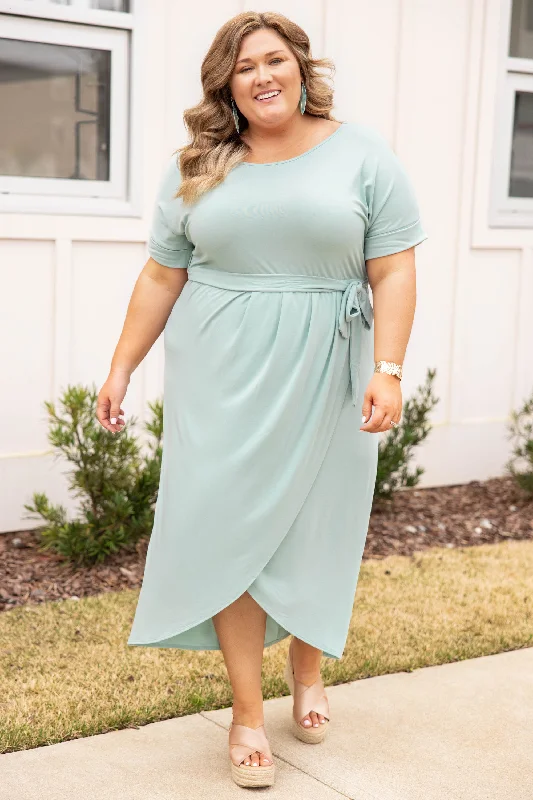 I'm Speechless Dress, Light Green