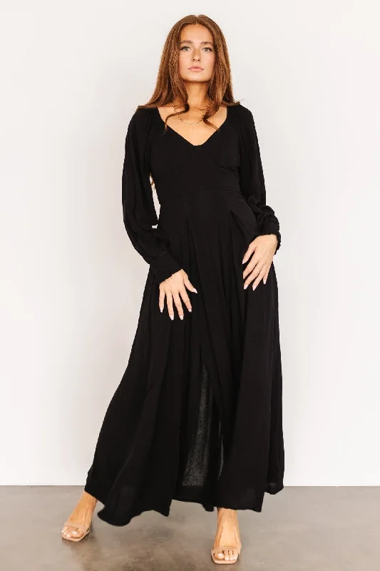 Laura Maxi Dress | Black