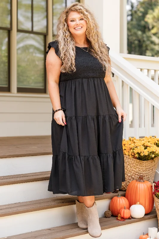 Our Sweet Memories Dress, Black