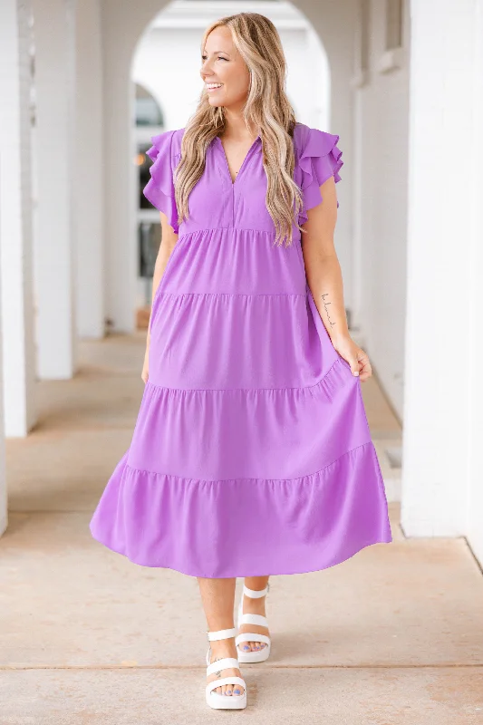 Play Time Dress, Lavender