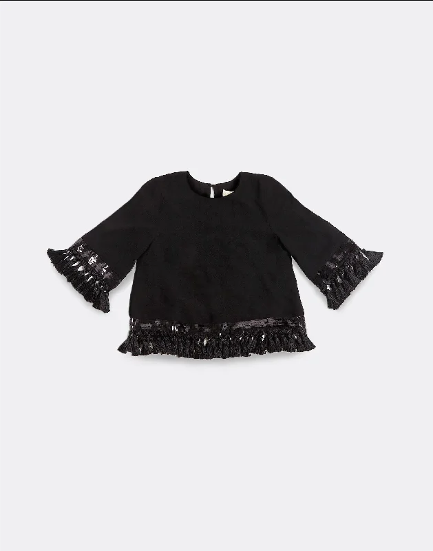 Shimmy Shimmy Tassel Top