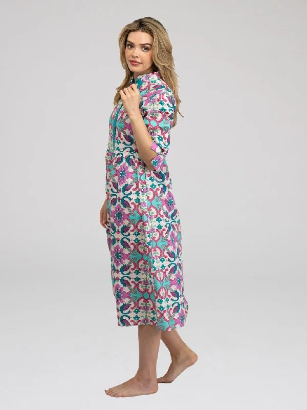 The Valerie Dress | Pink Peacock