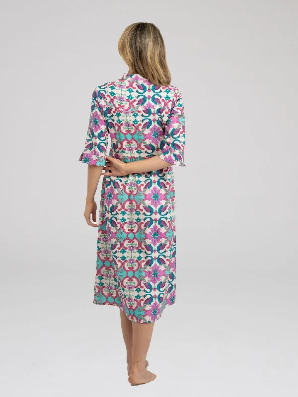 The Valerie Dress | Pink Peacock