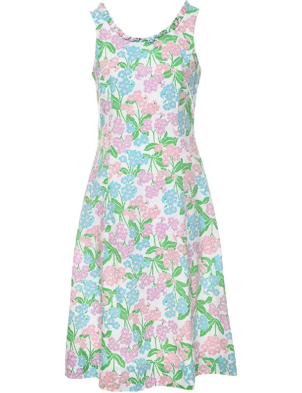 Floral Print Dress - S