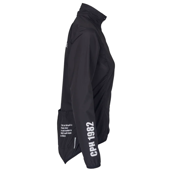 Wind/Rain Jacket Elite 174 Black/White Woman