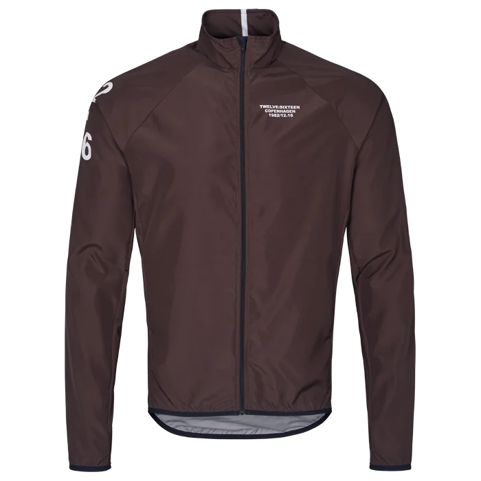 Wind/Rain Jacket Micro 201 D.Brown White