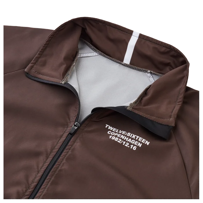 Wind/Rain Jacket Micro 201 D.Brown White