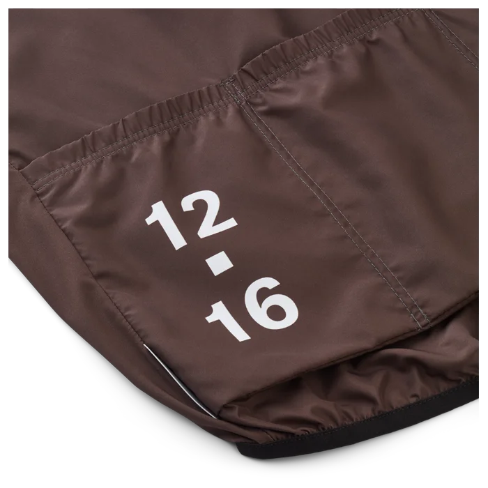 Wind/Rain Jacket Micro 201 D.Brown White