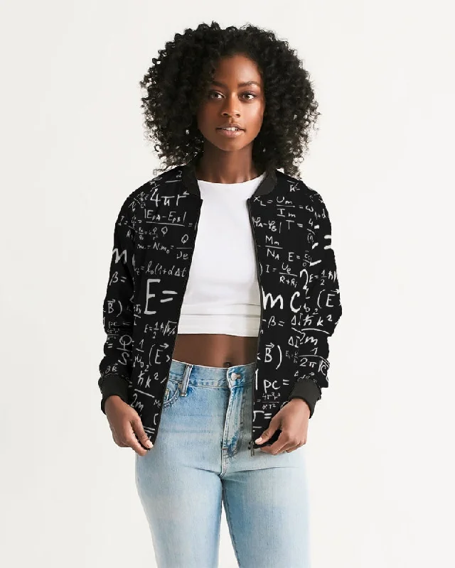 AKH E =MC squared Women's Bomber Jacket