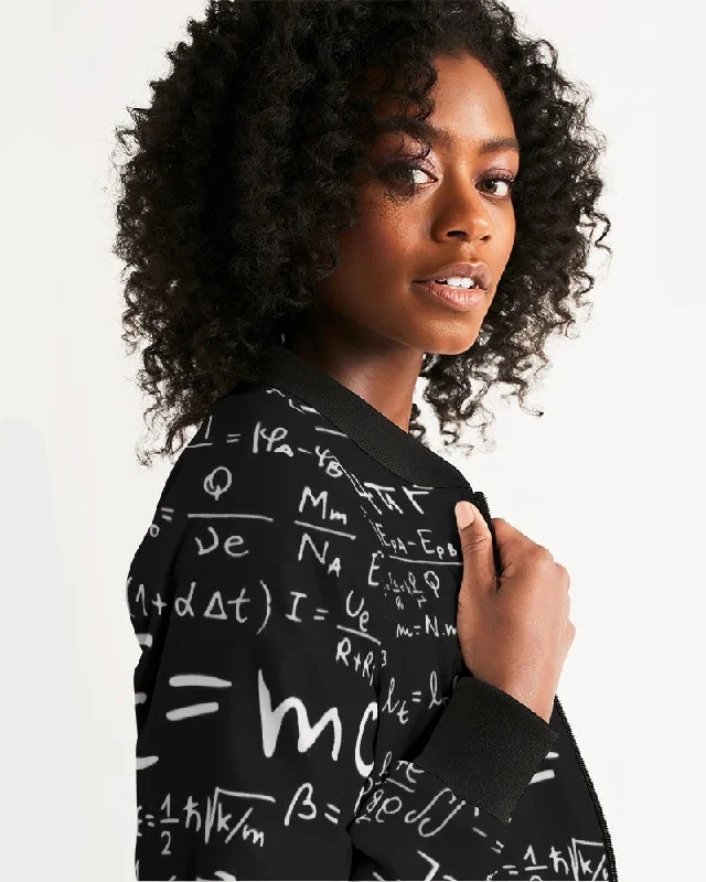 AKH E =MC squared Women's Bomber Jacket