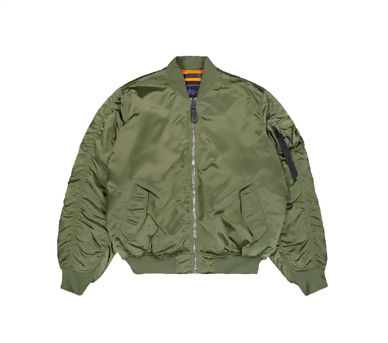 Alpha Industries UV MA-1 Bomber Jacket - Sage Green