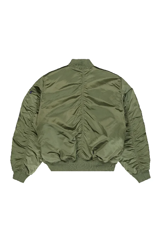 Alpha Industries UV MA-1 Bomber Jacket - Sage Green