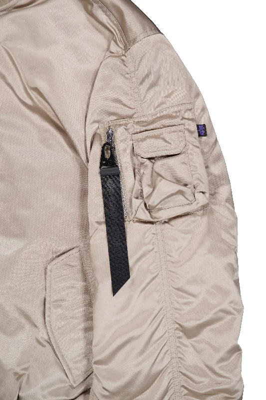 Alpha Industries UV MA-1 Bomber Jacket - Vintage Sand