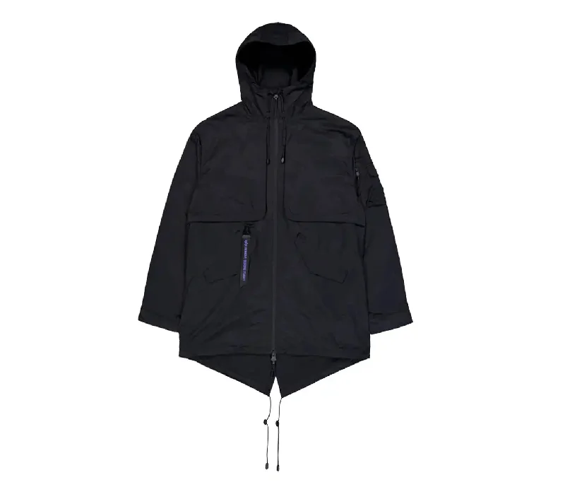 Alpha Industries UV Utility Fishtail Jacket - Black