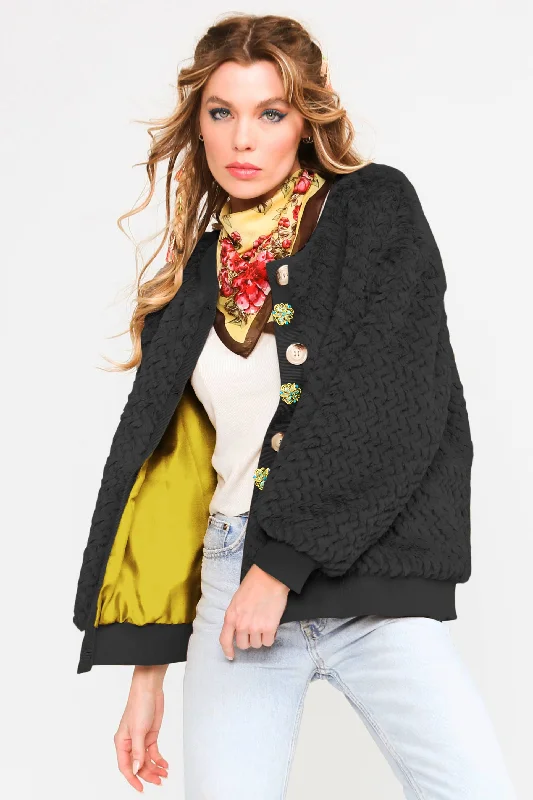 Aratta - Nellie Fur Jacket: Black