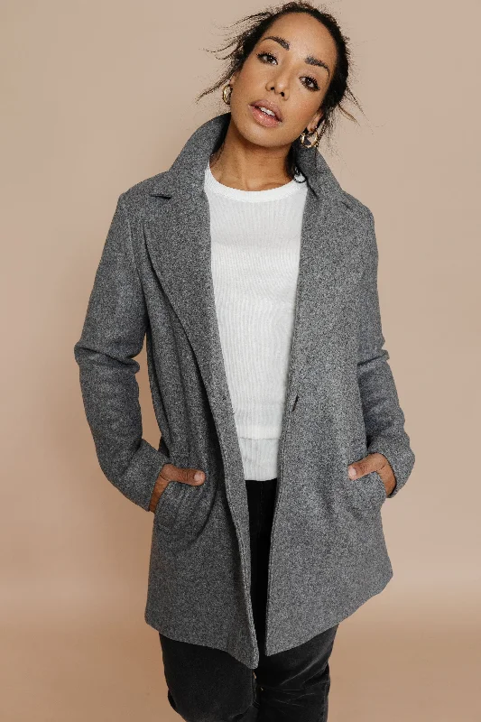 Audrey Coat in Grey