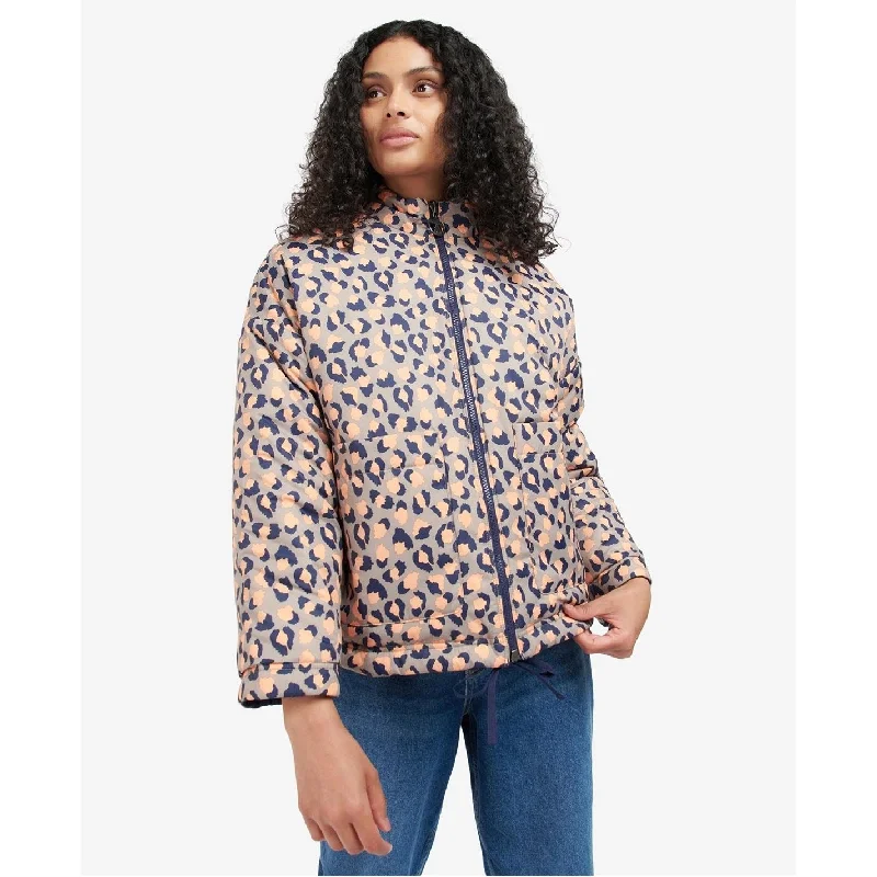 BARBOUR Printed Reversible Apia Quilted Jacket