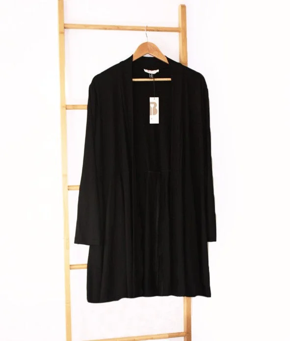 Bold Heart Black Cardigan