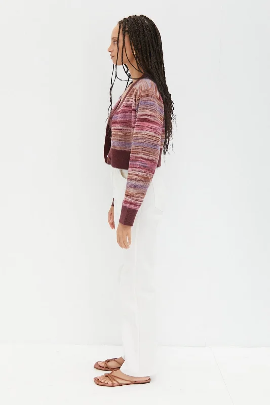 Cropped Cardigan - Candy