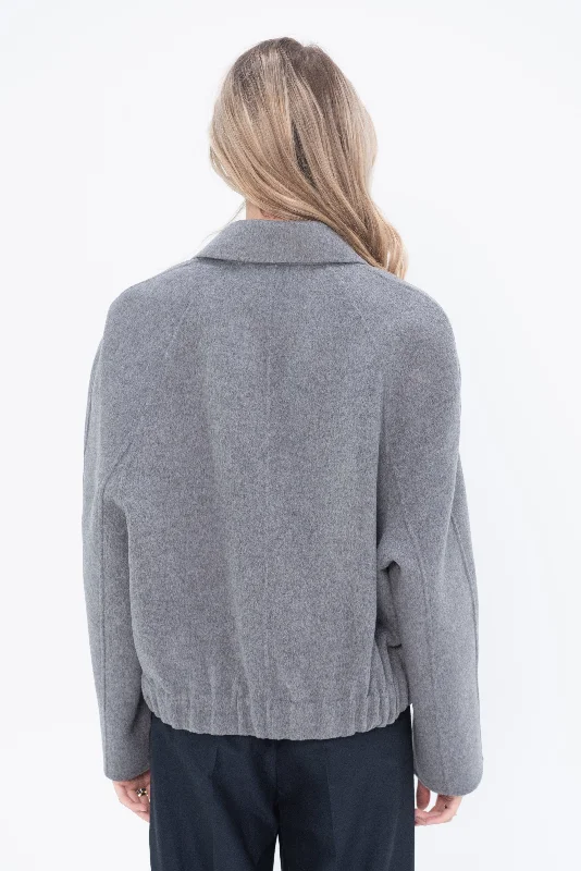 Jamilah Jacket, Grey Melange