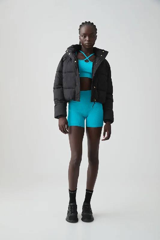 Cropped Puffer Jacket 711