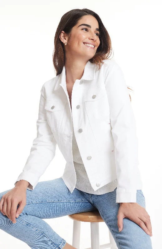 Denim Jacket - White