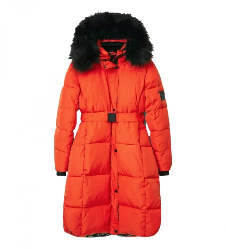 Desigual Long Padded Coat