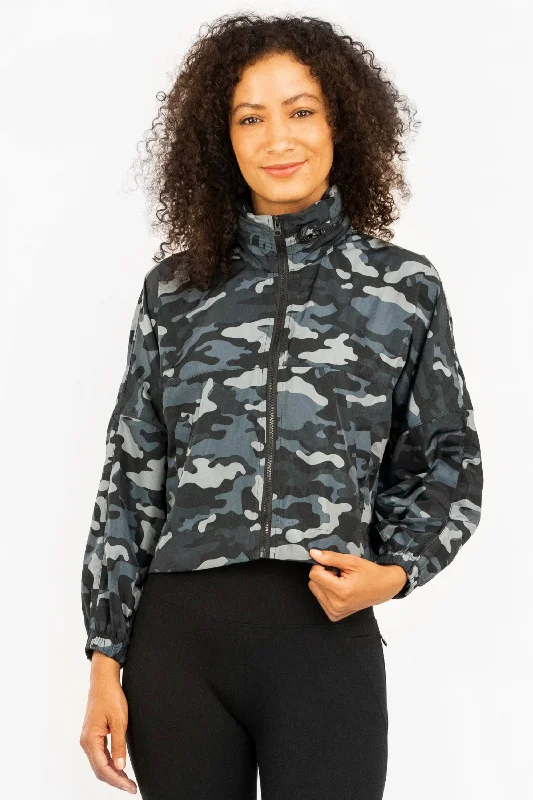 Elevate Camo Windbreaker