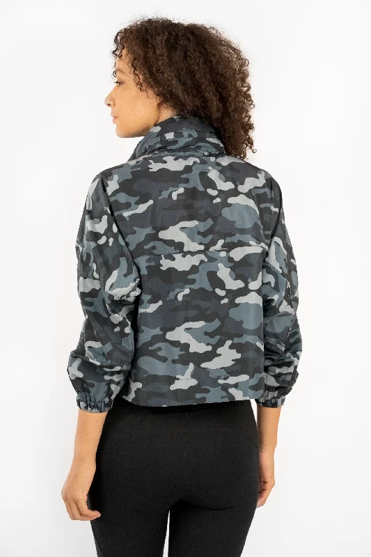 Elevate Camo Windbreaker