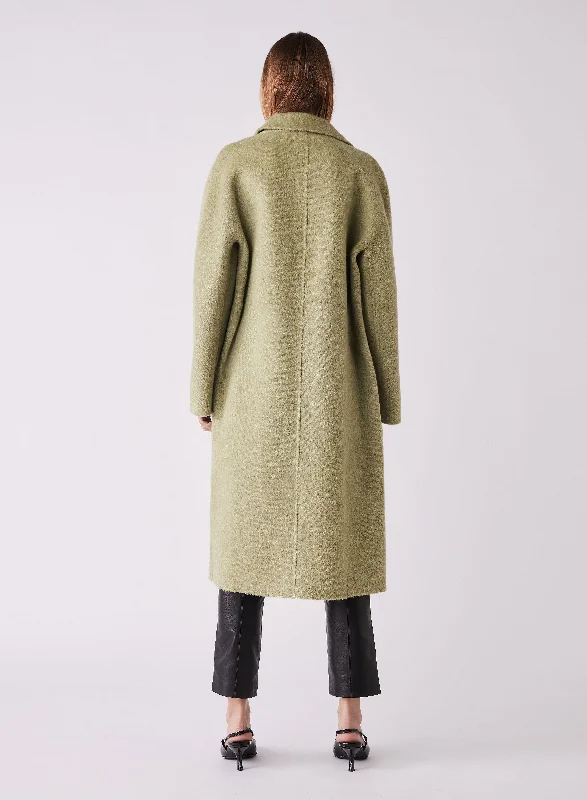 ESMAEÉ STREAM COAT - PISTACHIO