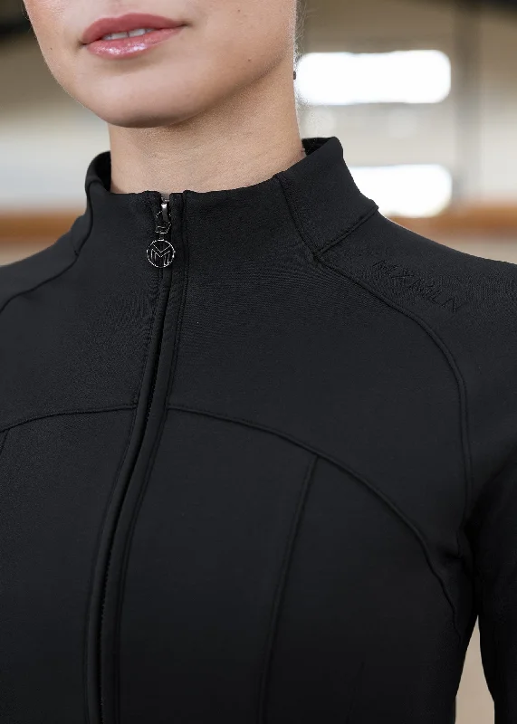 Fleeced Contour Jacket (Black)