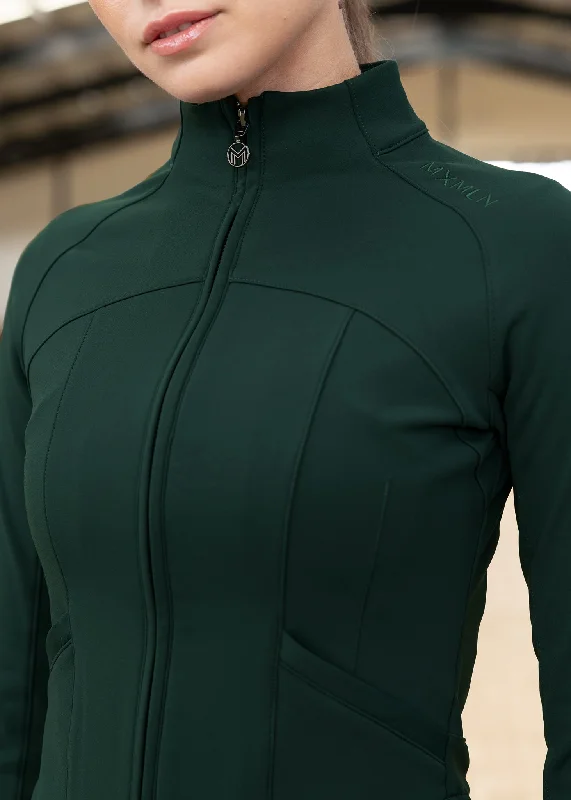 Fleeced Contour Jacket (Emerald)