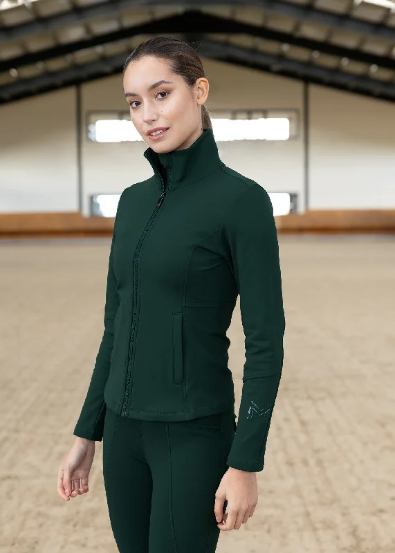 Fleeced Vera Jacket (Emerald)