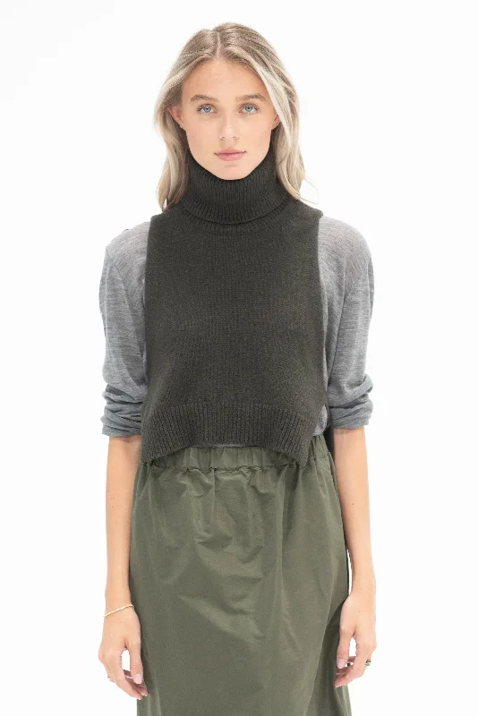 Wade Top, Dark Green