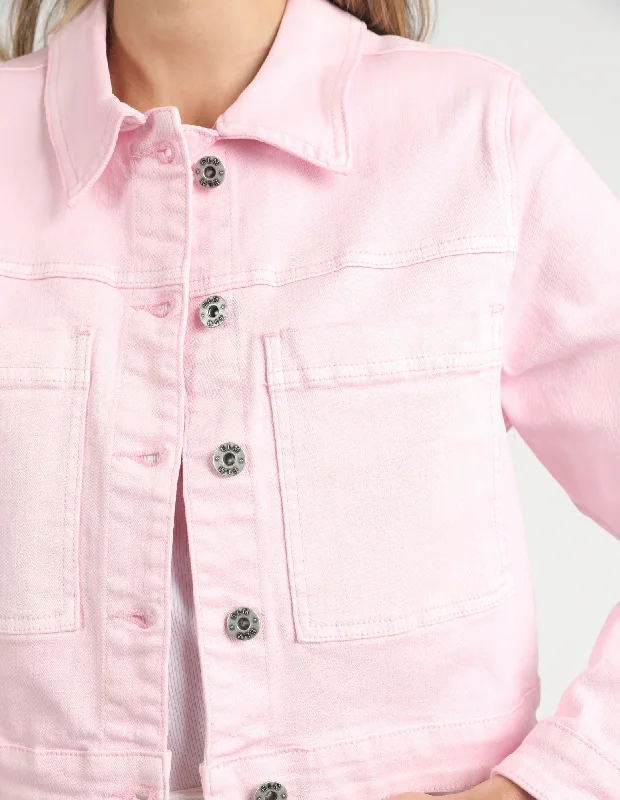 Hazel Denim Jacket Pinkaboo -arriving early september