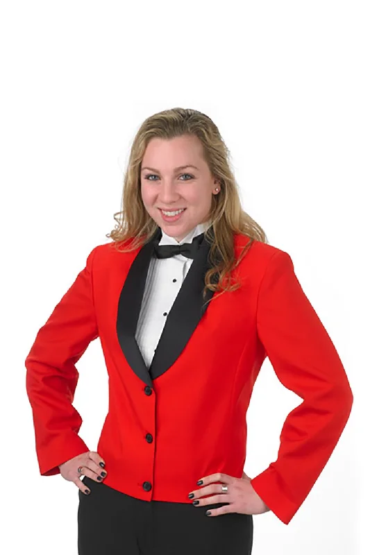 ""Maggie"" Women's Red Eton Jacket