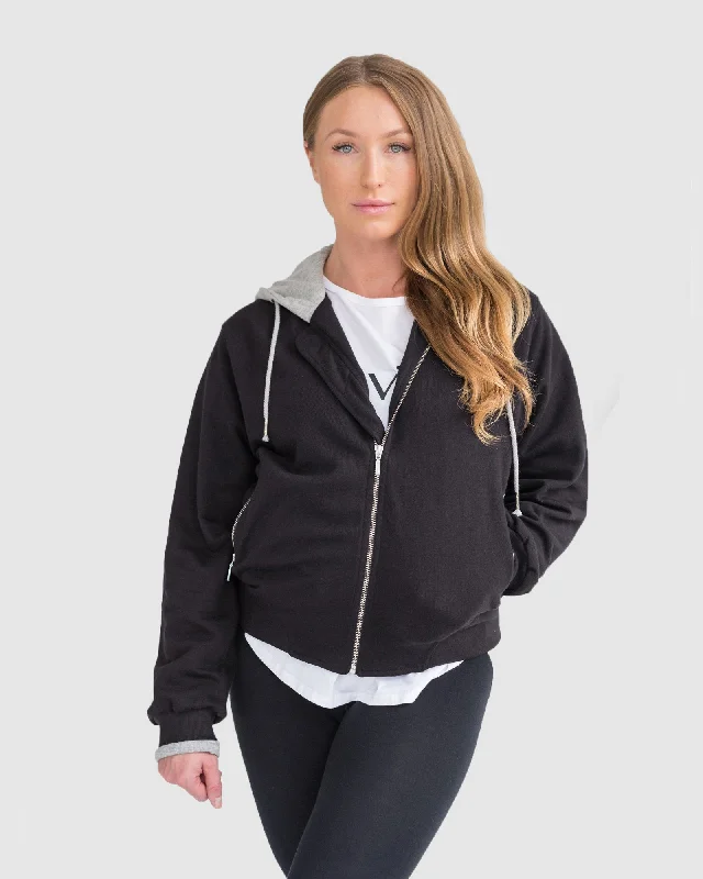 Hooded Bomber Jacket