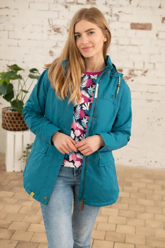 Iona Coat - Deep Teal