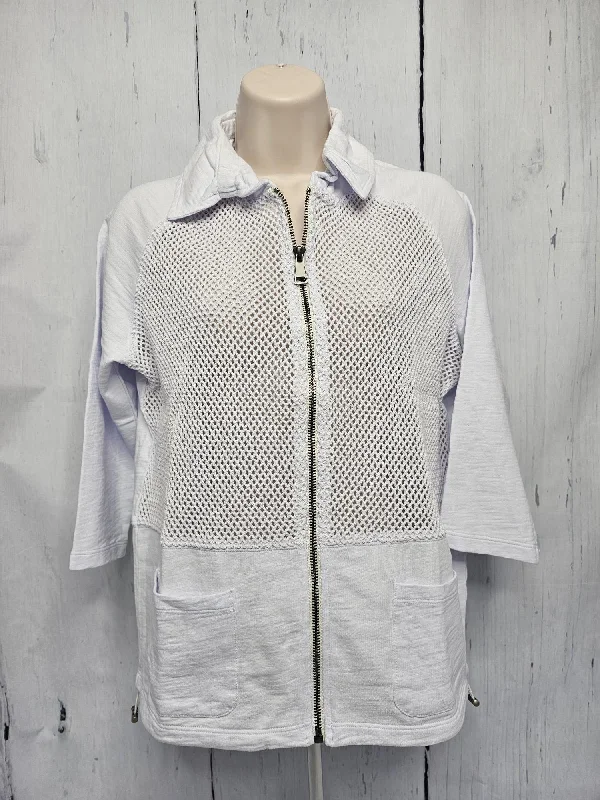 Jacket - Mesh 3/4 Sleeve - White 24101-WT