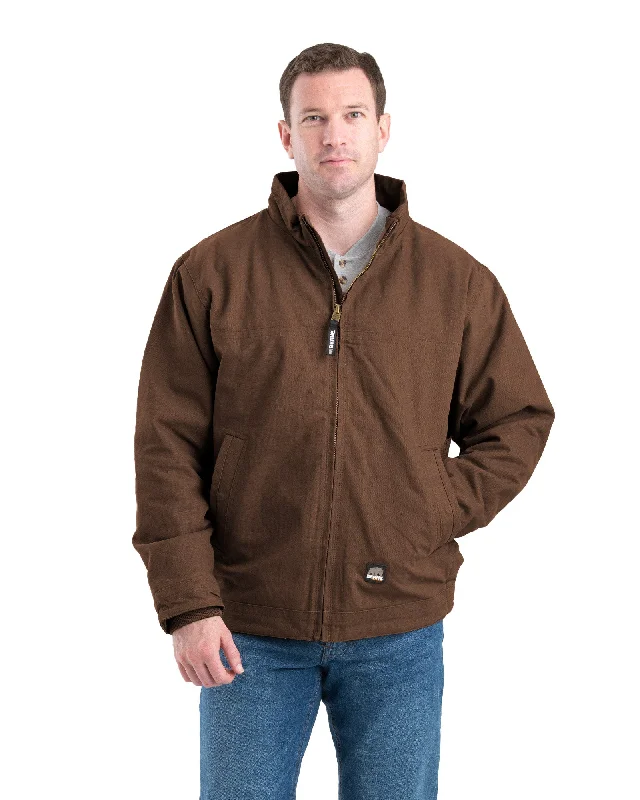 Men's Duck Flannel-Lined Work Jacket