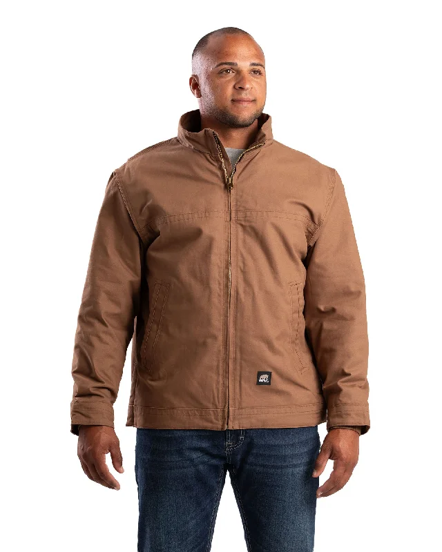 Men's Duck Flannel-Lined Work Jacket