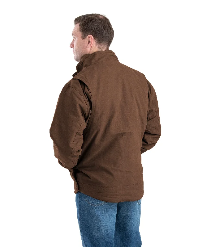 Men's Duck Flannel-Lined Work Jacket