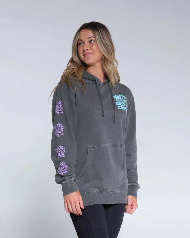 Kelp Forest Boyfriend Hoody - Faded Black